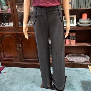 Taikonhu(Anthropologie) Gray Sailor Inspired Trousers